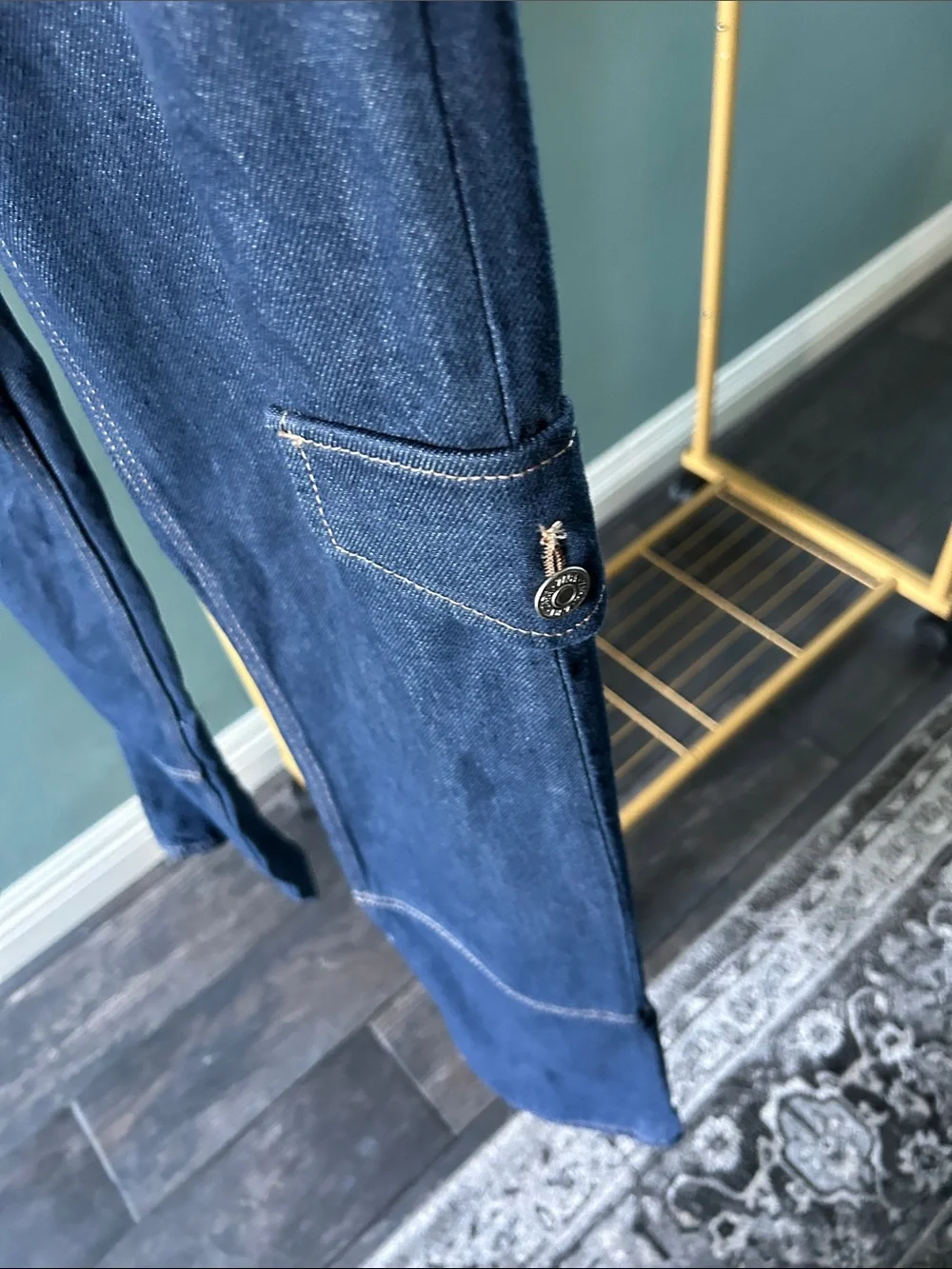 Zara Men's Dark Indigo Straight Jeans NWT